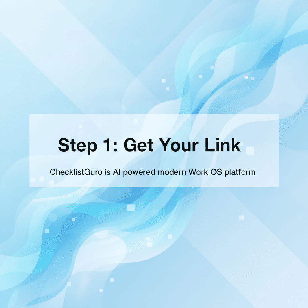 Step 1 - Get your Link poster