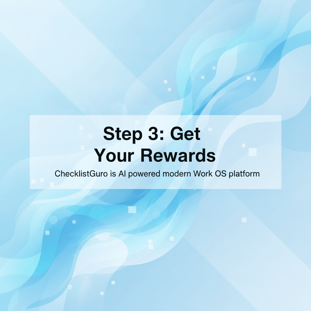 Step 3 - Get your Rewards poster